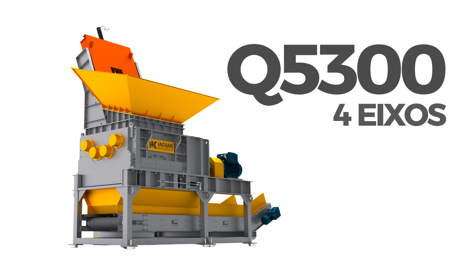 Triturador 4 eixos Série Q